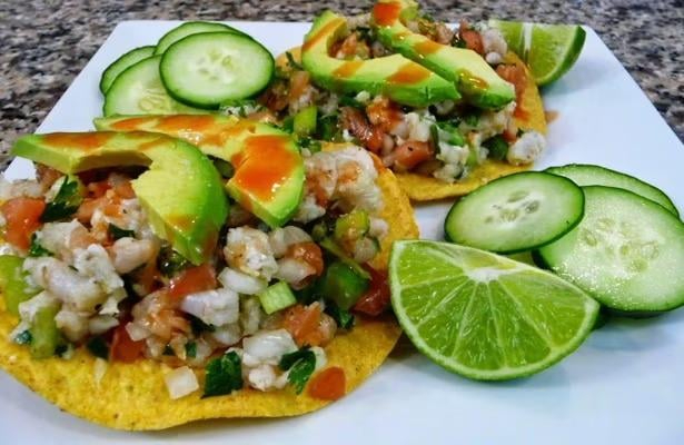 3 Ceviche Toast