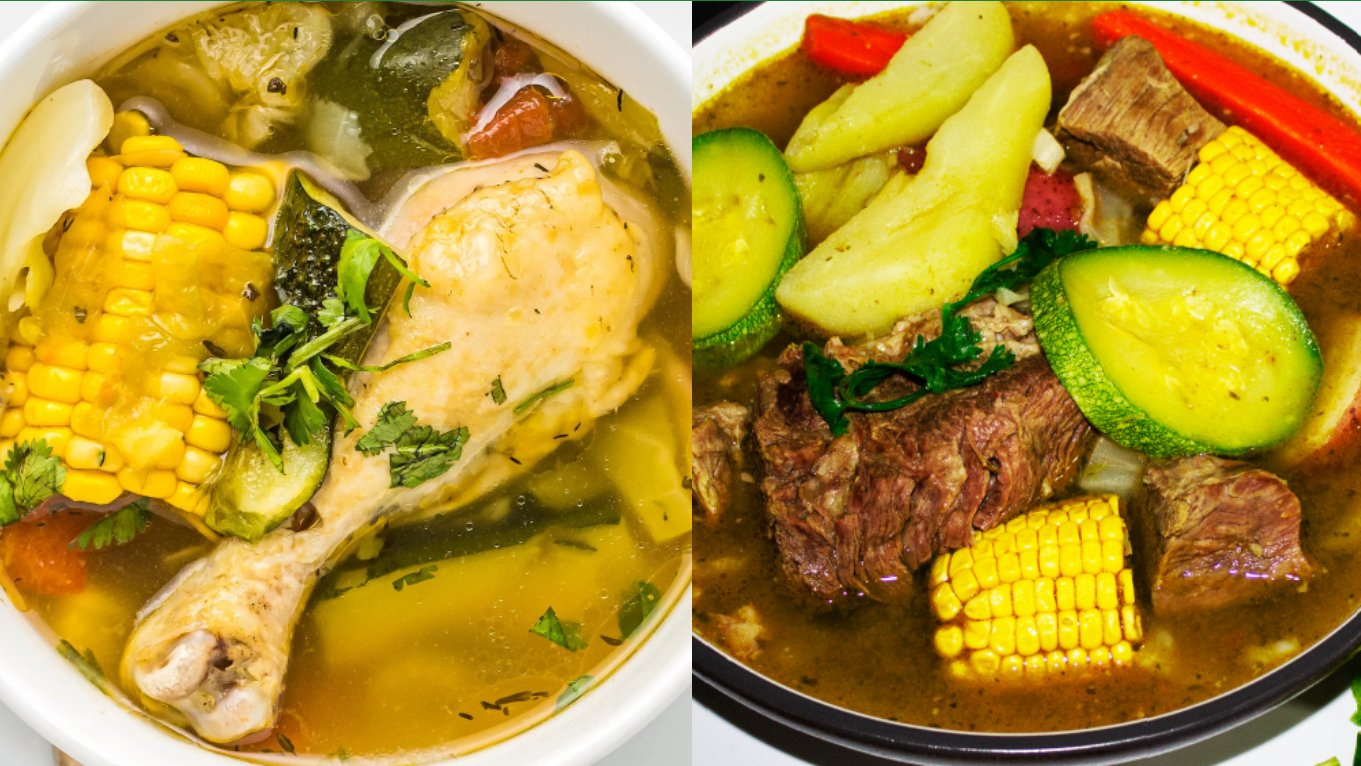 Chicken or Beef Soup